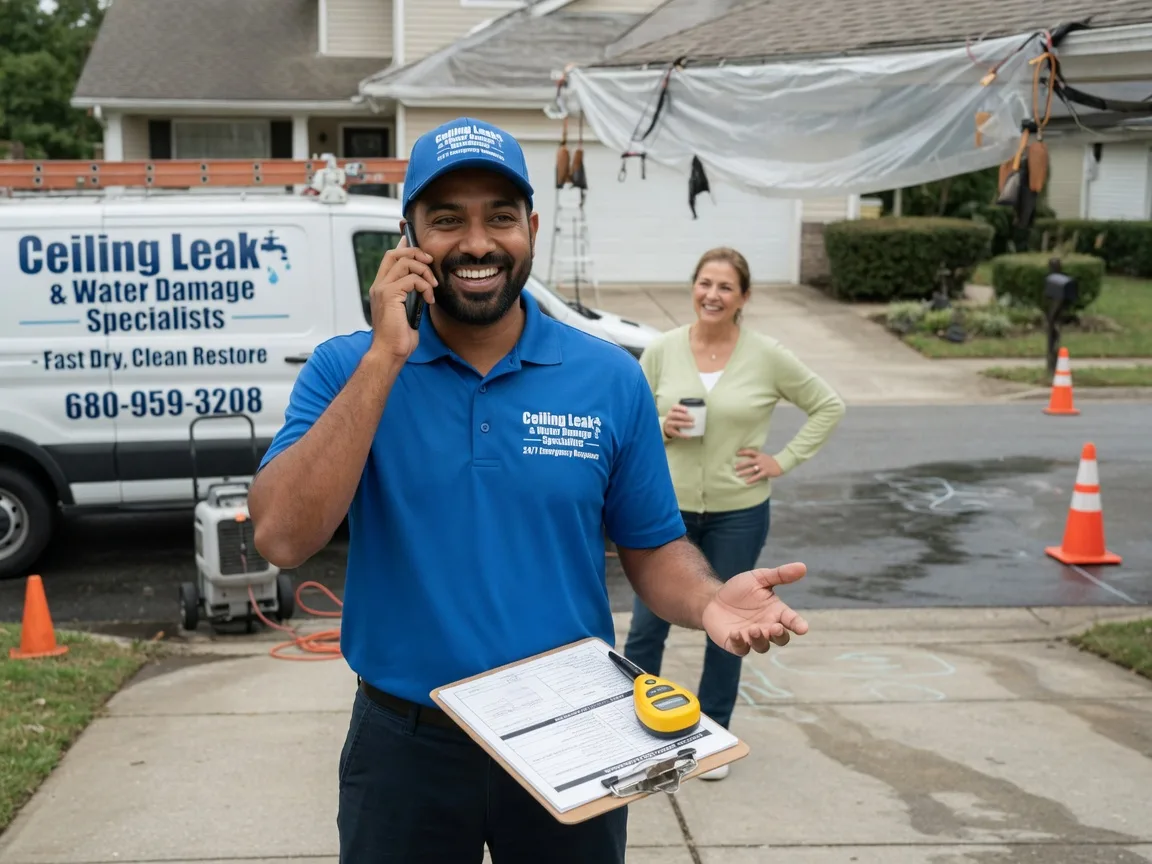 Ceiling Leak Cleanup Coalton, WV FAQs